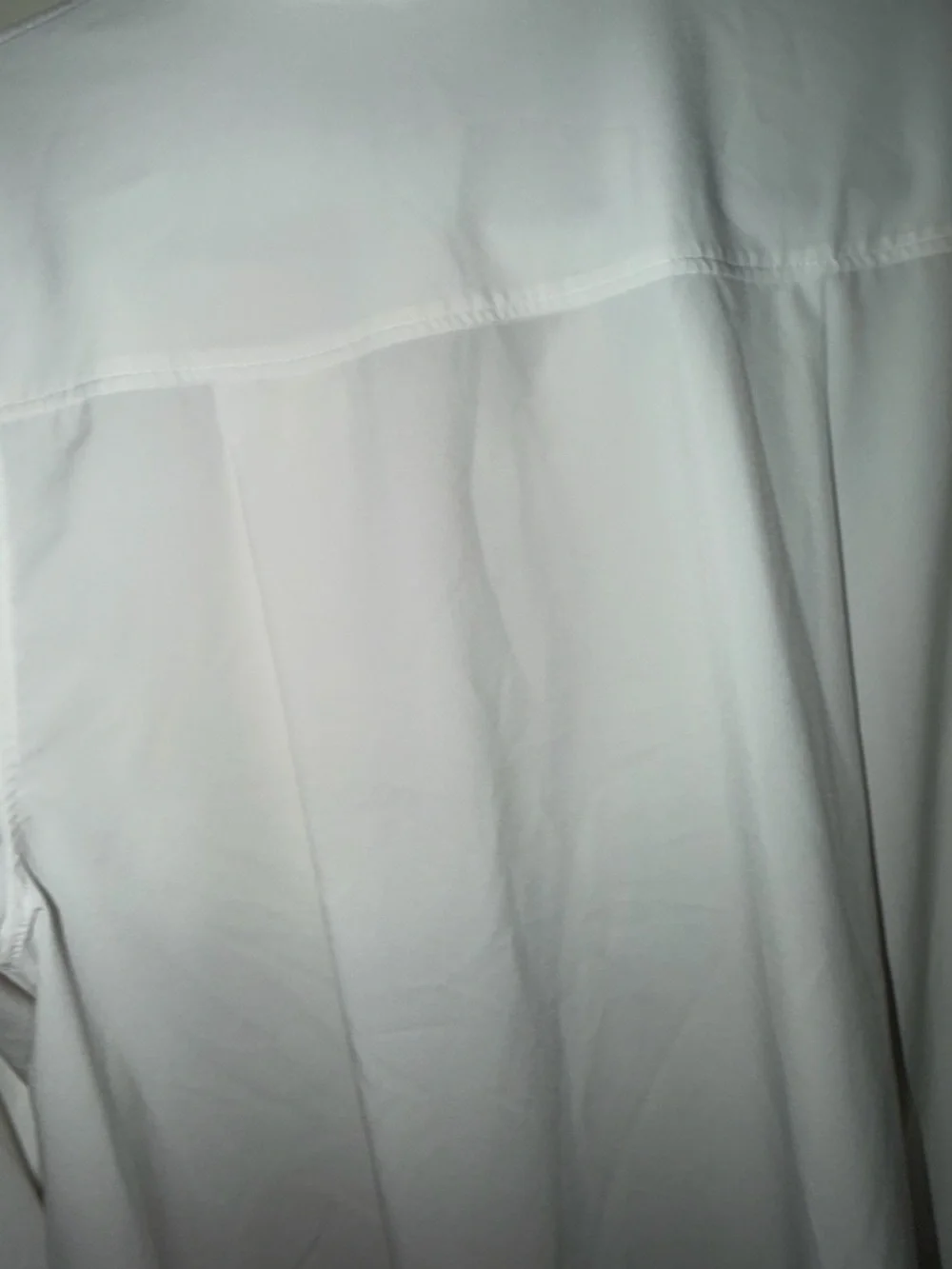 Athleta Women's White Long-Sleeve Button-Front Shirt XL - Picture 10 of 12